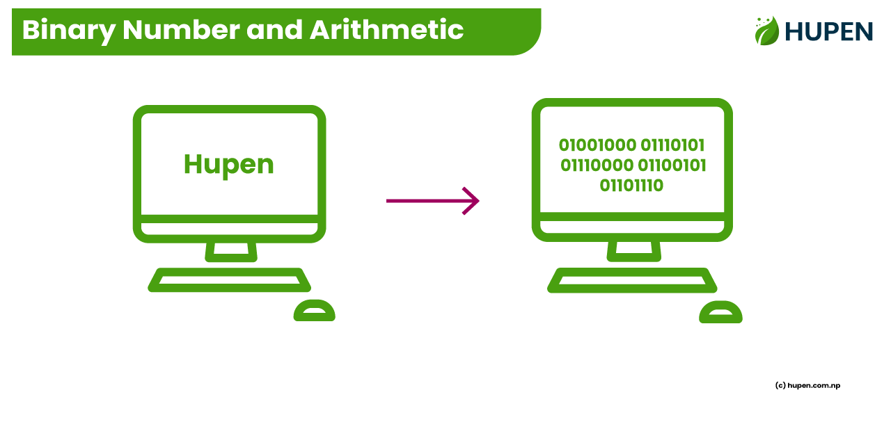  - Computer Science, Class 10, Number System, Binary Number Blog by Hupen