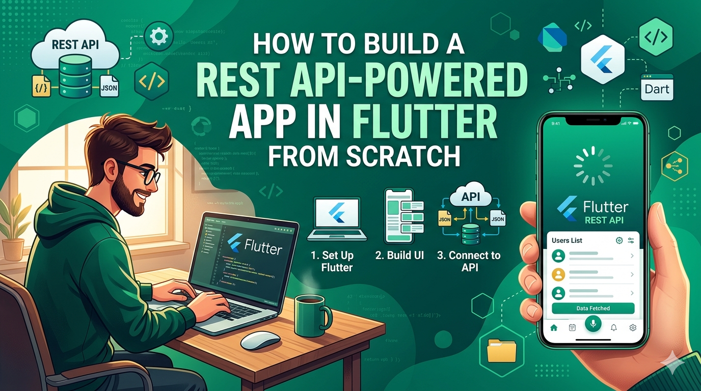How to Build a REST API-Powered App in Flutter from Scratch – Flutter blog by Hupen