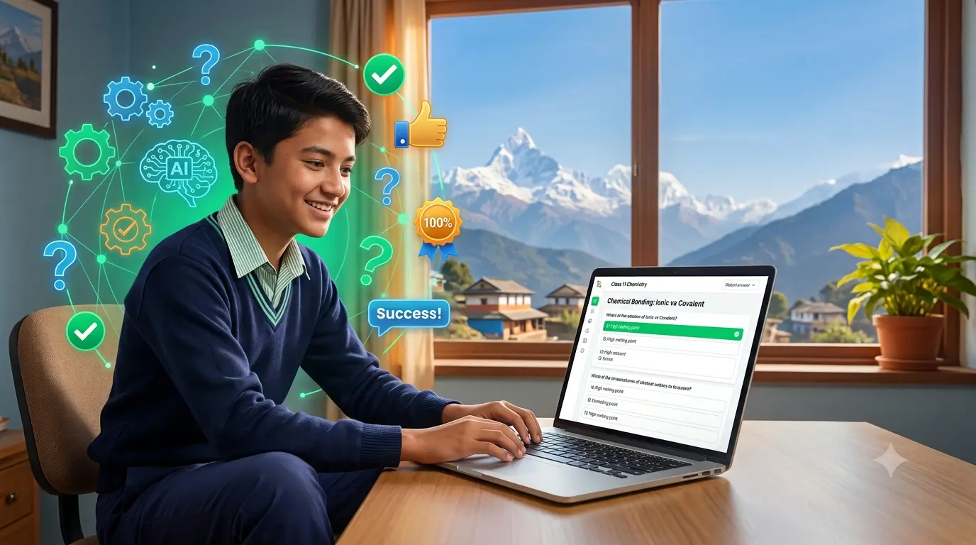 How to Use Hupen's AI MCQ Generator for SEE & NEB Students in Nepal